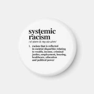 Definitie van systemisch racisme magneet