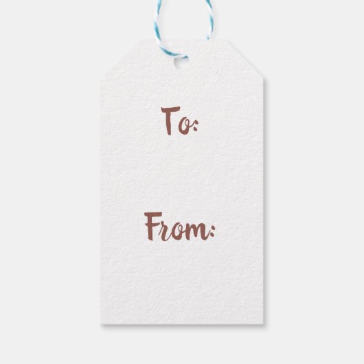 Definitie van Tomte Gnome Cadeaulabel (Achterkant)