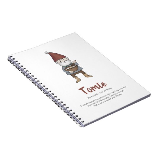 Definitie van Tomte Gnome Notitieboek (Rechterzijde)