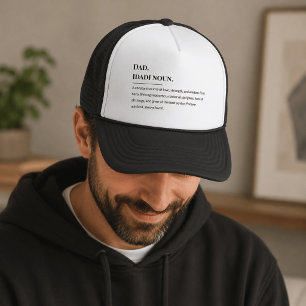 Definitie van Vader – Klassieke Vaderdag 🧢💙 Trucker Pet