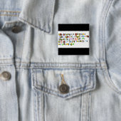 Definitie van verwezenlijking vierkante button 5,1 cm (In situ)