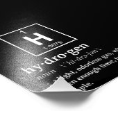 Definitie van waterstof foto afdruk (Hoek)