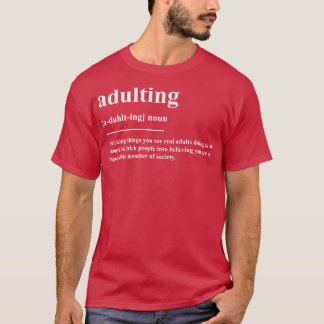 definitie voor volwassenen t-shirt