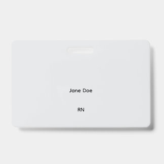 definitief geen aanpassen badge