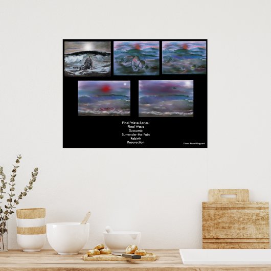 Definitief Poster Wave-reeks (Keuken)