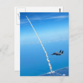 Definitieve lancering van Space Shuttle Atlantis - Briefkaart (Voorkant / Achterkant)