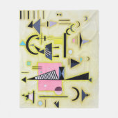 Definitieve rosy, Wassily Kandinsky Fleece Deken (Voorkant)