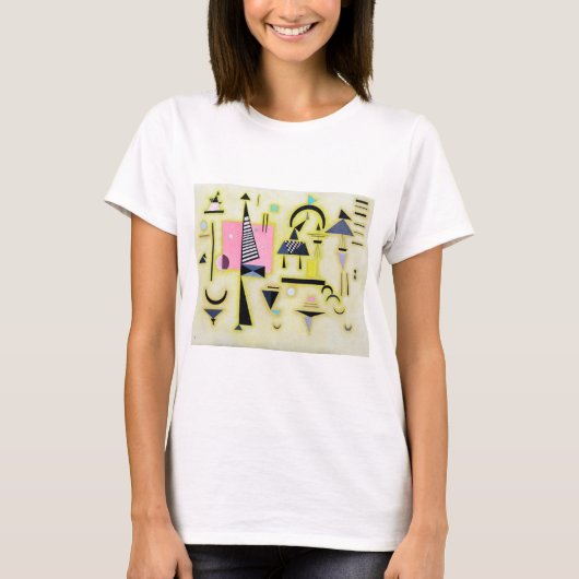 Definitieve rosy, Wassily Kandinsky T-shirt (Voorkant)