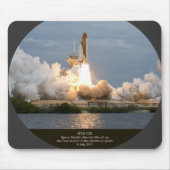 Definitieve Space Shuttle start STS-135 Atlantis Muismat (Voorkant)