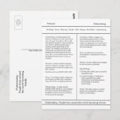 Définition de carte postale de poste, dictionnaire (Devant / Derrière)