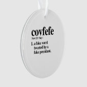 Définition de Covfefe - un faux mot (devant)