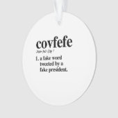 Définition de Covfefe - un faux mot (devant)