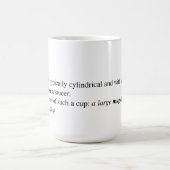 Définition de dictionnaire de tasse (Centre)