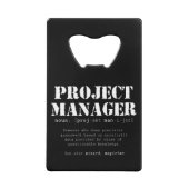 Définition de dictionnaire Funny Project Manager (Devant)