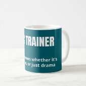Définition de l'entraîneur sportif - Mug de l'entr (Devant droit)