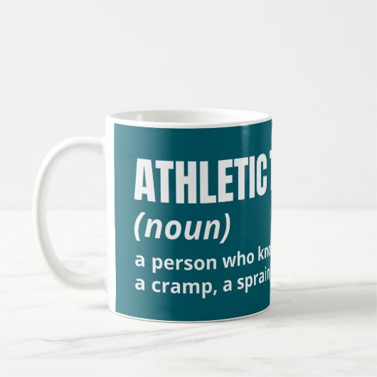 Définition de l'entraîneur sportif - Mug de l'entr (Gauche)