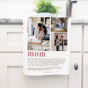 Définition de Maman Serviette de thé florale 3 p