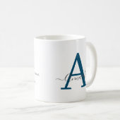 Définition de nom personnalisé tasse à café (Devant droit)