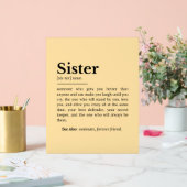 Définition de soeur : Meilleur Ami, Confidante (Mariage)