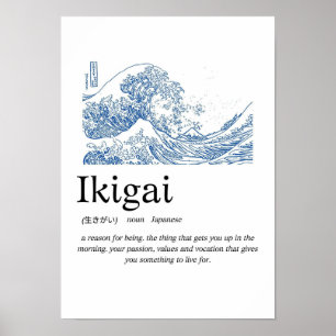 Définition d'Ikigai en Art Mural – Signification J