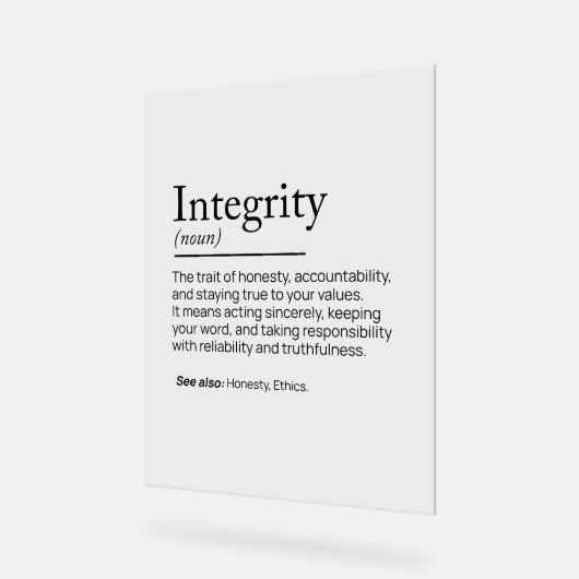 Définition d'intégrité (Angle)