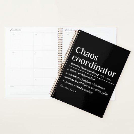 Définition du coordinateur Chaos personnalisé (Devant avec enveloppe)