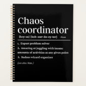 Définition du coordinateur du chaos (Devant)