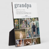 Définition du grand-père | 8 Photo Plaque personna (Côté)
