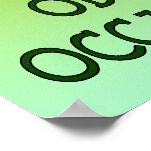 DÉFINITION DU POSTER DE GOLF IMPRIMER (Coin)