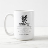 Définition d'un coiffeur insolent Mug drôle pour c (Gauche)