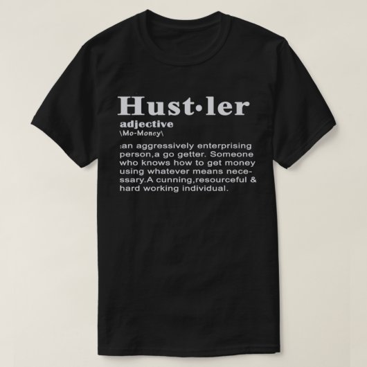 Définition d'un T-shirt essentiel Hustler (Design devant)
