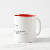 Définition d'une tasse de Leatherneck (Devant droit)