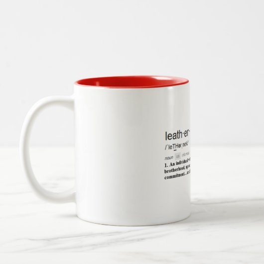 Définition d'une tasse de Leatherneck (Gauche)