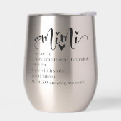 Définition Mimi Grand-mère Script Cœur Minimal Drô (Gauche)