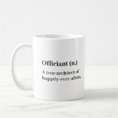 Définition officielle mariage Merci Mug (Gauche)