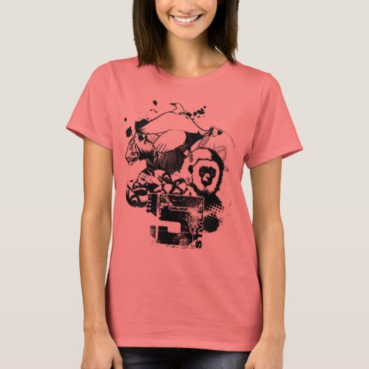 deFIVEstijlen T-shirt (Voorkant)