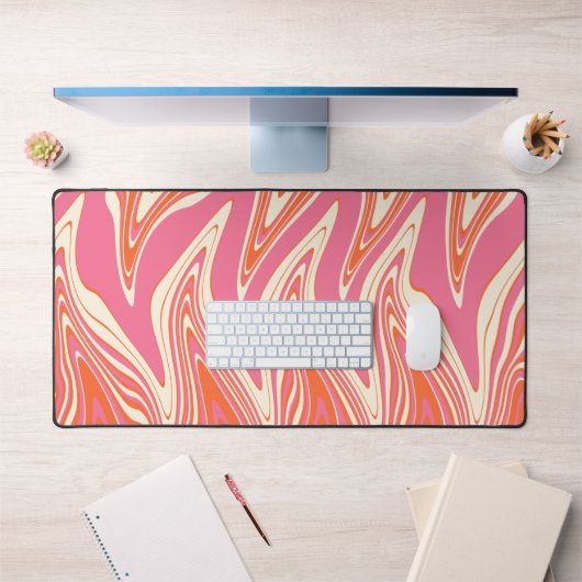 Déformé - Rose, Orange et Crème (Bureau 1)