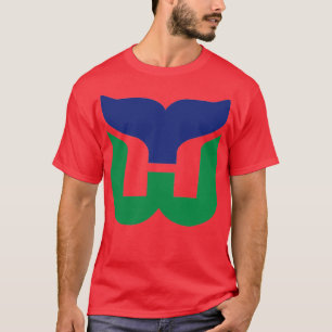 Defunct hockey team Hartford Whalers  retro T-shirt