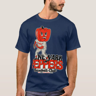 Defunct Newark Peppers Baseball Team T-shirt