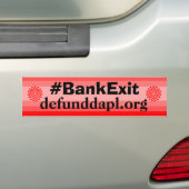 DEFUND DAPL-bumpersticker Bumpersticker (Op auto)