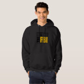 Defund the FBI  1 Hoodie (Voorkant volledig)