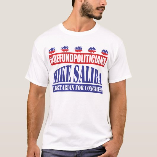 #DefundPoliticans Uni T-Shirt  (Devant)