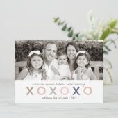 Défunte carte de Noël de XO XO XO | (Debout devant)