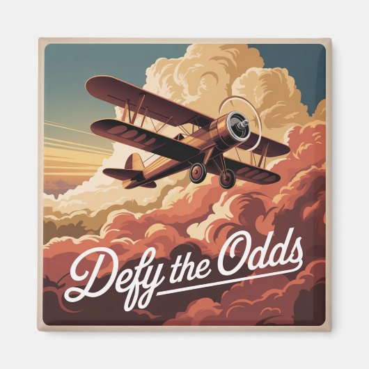 Defy The Odds Magneet (Voorkant)