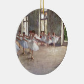 Degas Ballet Dancers Keramisch Ornament (Rechts)