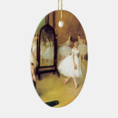 Degas Ballet Dancers Keramisch Ornament (Rechts)