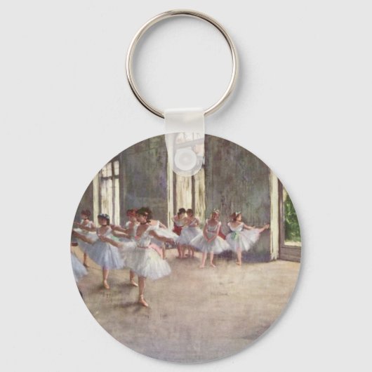 Degas Ballet Dancers Sleutelhanger (Voorkant)