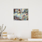 Degas Ballet Danser Kunst Dansers Schilderen Poster (Keuken)