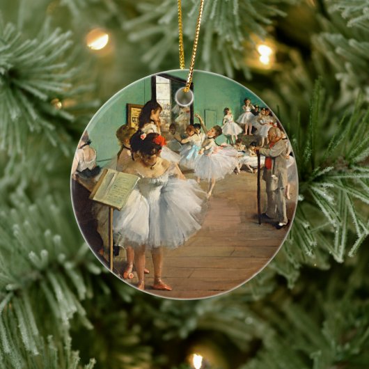 Degas Ballet Elegantie Kunst Ornament (Boom)