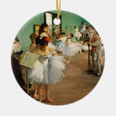 Degas Ballet Elegantie Kunst Ornament (Voorkant)